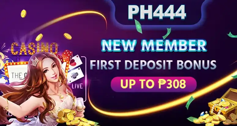 First deposit bonus up to 308